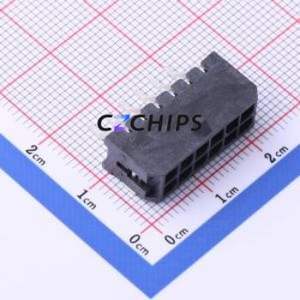 X3025WRS-2x06E-LPSW Wire-to-Board Pin Header SMD,P=3mm,Horizontal Mount Connector 2x6P 3mm Horizontal Mount 12P - Product Image 1