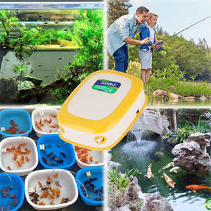 SOBO – petite pompe à Air à oxygène <span class=keywords><strong>Ultra</strong></span> silencieuse et économe en énergie pour Aquarium, accessoires d'aérateur SB-9903/SB-9905 - Product Image 5
