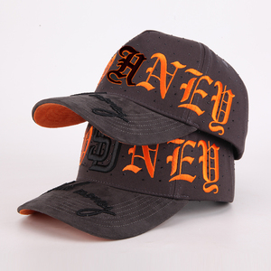 Tùy Chỉnh Thêu Logo Satin Lót Da Lộn Ngoài Trời Gorras Mũ Bóng Chày 5 Bảng Điều Chỉnh Cha Hat Bông Snapback - Product Image 2