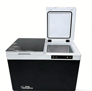 Réfrigérateur de voiture 12V/24V de haute qualité 58L, mini-réfrigérateur domestique 220V - Glacière portable pour boissons fraîches - Product Image 5