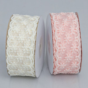 El yapımı pamuk DIY dekoratif şerit yeni dantel işlemeli örgü dantel kumaş hayvan desen düğün yay kemer yaka manşetleri - Product Image 4