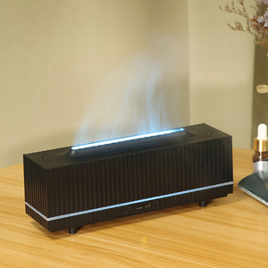 Diffuseur d'arômes JCSY-2200, humidificateur ultrasonique de 0,5 L avec simulation de flamme pour une utilisation à la maison, au bureau ou sur le bureau - Product Image 5