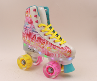 Patins à roulettes professionnels pour enfants Jun Ran JR-874B de haute performance et de haute qualité, avec roulements ABEC-7 et roues en PU, vente en gros