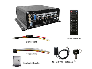 Seemetech 4CH riêng biệ<span class=keywords><strong>t</strong></span> Phá<span class=keywords><strong>t</strong></span> lại 1TB HDD HiSilicon 3520d chip DMS/ADAS/BSD chức năng hai chiều âm thanh ai <span class=keywords><strong>Car</strong></span> DVR - Product Image 4