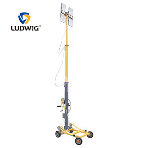 अच्छी कीमत 1000w लाइट टॉवर जनरेटर के नेतृत्व में हाथ क्रैंक्ड लिफ्ट 4 मीटर 5 मीटर 6 मीटर हैंड पुश गति लाइटिंग लाइटहाउस - Product Image 5