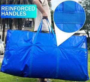 Free sample Easy Carrying Breathable Durability 1200 D Nylon Fabric Extra Large Heavy-Duty Save Hay Bale Storage Bag - Product Image 4