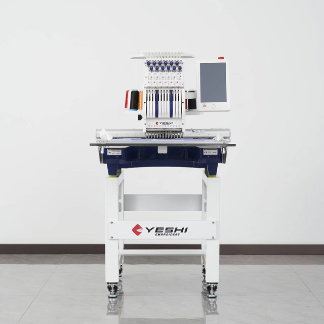 Yeshi 16 Languages 9/12/15 Needles Professional Automatic Single Head Computerized Embroidery Machine