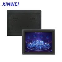 XINWEI marco abierto 21,5 pulgadas Panel Industrial PC Poe pared IP65 montaje aleación de aluminio capacitivo HMI integrado accesorios de computadora