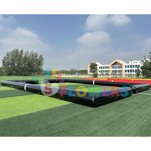 Campo da calcio all black up sport arena campo da calcio 3 v3 <span class=keywords><strong>gonfiabile</strong></span> nero per strada - Product Image 1