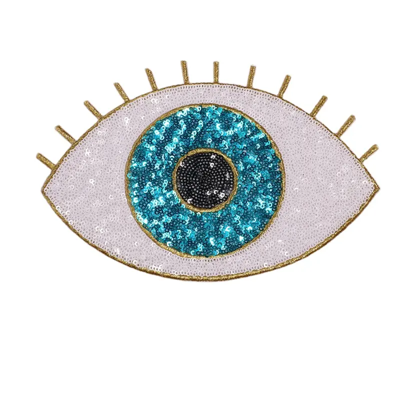 Fashionable eyes tears eyelash Patch Decoration Applique for costume