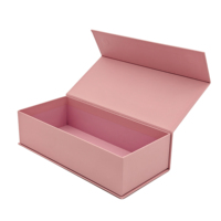 Boîte en carton rigide de luxe avec logo personnalisé, finition mate, fermeture magnétique, pour bijoux, cosmétiques, électronique