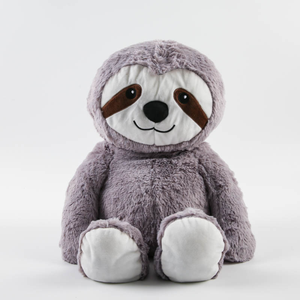 Grazioso animale grigio personalizzato bradipo morbido peluche imbottito Super morbido poliestere nuovi prodotti matrimonio PP cotone esclusivo mercato della cina - Product Image 2