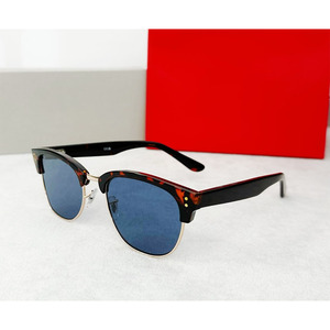Fashion Designer Oval <b>Sunglasses</b> Brand Metal Frame UV400 <b>Polarized</b> Anti Glare Lightweight Unisex OEM ODM Custom - Product Image 5