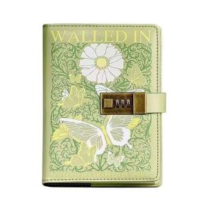 Blockbuster fleur langue mot de passe B6 livre ensemble verrouillable journal créatif journalisation Kit - Product Image 3