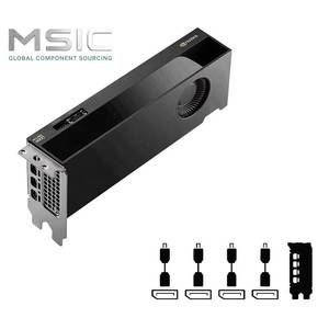 Nueva tarjeta gráfica de escritorio de grado profesional RTX PRO 4000 Blackwell de 24 GB, 64 núcleos, 1290 TOPS, aceleración de IA, 9 nm, PCI-E 5.0, refrigerada por ventilador - Product Image 1