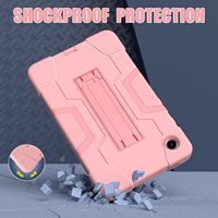Étui robuste anti-chute pour Samsung Tab A9 8.7 X115N A11 8.7 2025 avec béquille, coque de protection renforcée OEM ODM