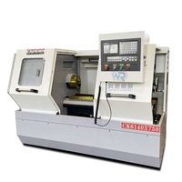Mesin Bubut CNC Horizontal Tugas Berat Satu Spindel CK6140 dengan Sistem Kontrol GSK