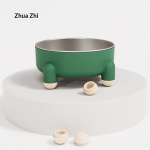 Tazones de Acero Inoxidable para Perros, Base de Goma Antideslizante, Tazones de Agua para Gatos, Tazones para Mascotas Pequeñas, Medianas y Grandes, Suministros para Alimentar Mascotas - Product Image 2