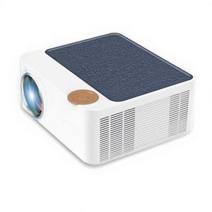 TRANSJEE 2022 Nouveau projecteur domestique 1080P 400 ANSI Lumens, home cinéma, WIFI intelligent sans fil double bande 5G, téléphone mobile - Product Image 1