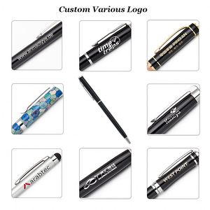 2024 New Business logo Printing Promotion <b>Gift</b> Ball <b>Pen</b> Custom Metal Black Ink Giveaway Smooth Writing Promotion Ballpoint <b>Pen</b> - Product Image 4