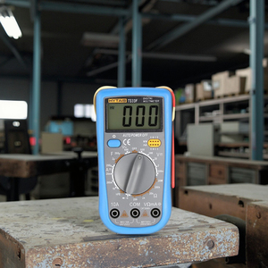 เครื่องทดสอบแอมป์มิเตอร์โวลต์โอห์ม 600V หน้าจอ LCD ไฟแบ็คไลท์แบบพกพา จอแสดงผล 3 หลัก ความแม่นยำระดับ 0.1 - Product Image 2