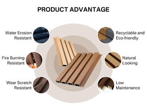 Modern <span class=keywords><strong>Cheap</strong></span> WPC PVC Wall Siding Panels Waterproof Fireproof para Indoor Outdoor Walls Preço competitivo para Apartamento Externo - Product Image 4