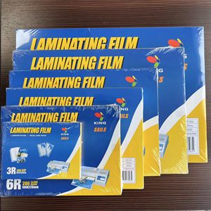 Feuilles de film plastique laminé PET/EVA 100 pièces 60-250 microns A4 <span class=keywords><strong>A3</strong></span> transparentes pour documents, cartes et photos - Product Image 4
