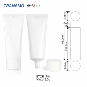 Stretchy Eco Recyclable Plastic Refillable Skincare Extrusion Vessel Soft Cosmetic Squeeze Pipe For BB Foundation - Product Image 6