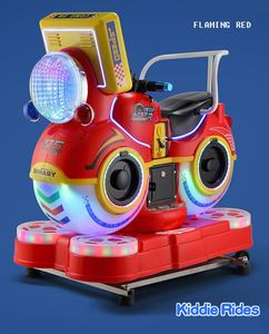 New Coin Electric Coin Happy <b>Little</b> Motorcycle Toy Car MP5 Swing Machine Small Electric Toy Game Machine - Product Image 6