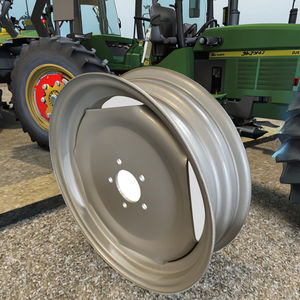 Llanta de Repuesto <span class=keywords><strong>para</strong></span> <span class=keywords><strong>Tractor</strong></span> Agrícola Xinglu Personalizada, 5.5x16 Pulgadas, Acero Plateado, Alta Calidad, <span class=keywords><strong>para</strong></span> Neumáticos 750-16 - Product Image 6