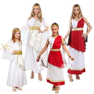 Çocuk yunan tanrıçası Athena kıyafet Athena prenses Cosplay elbise cadılar bayramı maskeli kostüm kızlar için - Product Image 2