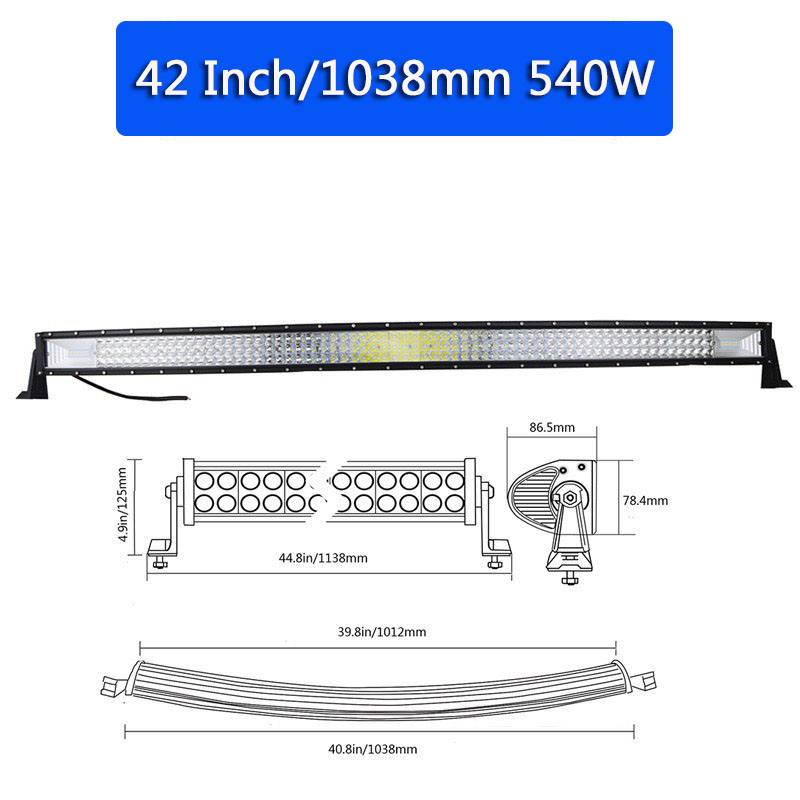 Curvy 42 pouces 540W