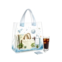 Sac fourre-tout en plastique soudé par ultrasons haute fréquence, sac à main à haute résistance de soudure