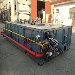 Bouilloire de zinc de gaz naturel d'immersion chaude pour galvaniser le profil de fil galvanisé - Product Image 1