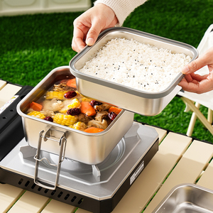 Marmite de cuisson tout-en-un moderne en acier inoxydable 304 pour l'extérieur, idéale pour la friture, le wok, la soupe et la cuisson vapeur, compatible gaz et induction - Product Image 2