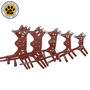 SinSky 개 머리 칼라 <span class=keywords><strong>PU</strong></span> 소가죽 개 입 커버 안티 물린 안티 짖는 입 커버 조정 가능한 개 총구 - Product Image 6