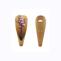 Récipient à manchon pour plantes durables Emballage de pot étanche pour orchidées Cônes en papier kraft