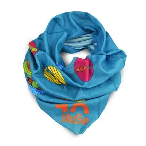 Sciarpa in poliestere riciclato, merchandising sostenibile - Product Image 1