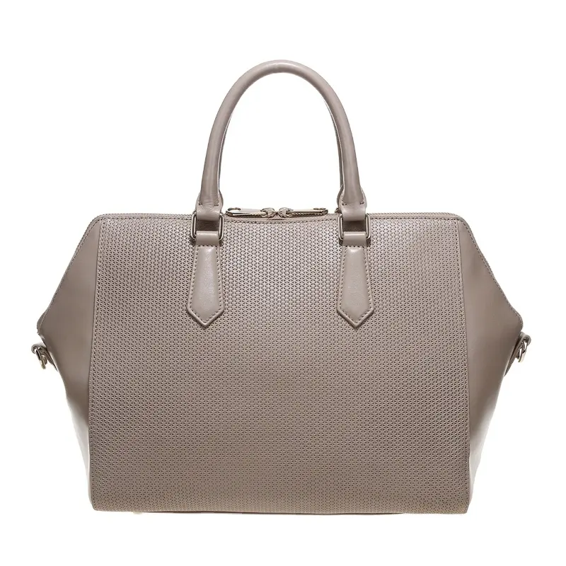 Wholesale 2022 Fashion New Style Leather Trendy Long Zipper Bags Light Grey Women Handbags
