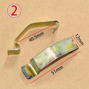 Auto Air Filter Housing Fixing <b>Spring</b> <b>Clip</b> 40.5mm 51mm Alloy Steel For Repair Replace Universal Use - Product Image 1