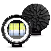 Vente chaude 3.5 pouces 30W rond ange yeux Led travail lumière Spot faisceau lampe pour moto SUV voiture 4x4 camion conduite lumière