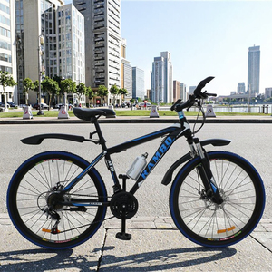 Vélo de montagne pour garçons <span class=keywords><strong>26</strong></span> "21 vitesses frein à disque cadre en acier absorbant les chocs vélo MTB - Product Image 1