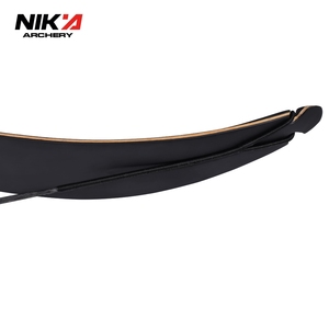 Arco Recurvo de Caza Personalizado, Arco de Tiro con Arco Desmontable de Fibra de Vidrio con Cuerpo de Madera en Venta - Product Image 6