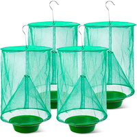 Produits antiparasitaires Piège à mouches suspendu Dispositif volant de jardinage Pièges réutilisables Tueur Protection de l'environnement