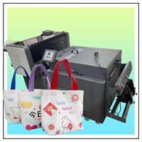 Imprimante DTF portable 30 cm, imprimante DTF pour t-shirts, machine d'impression de t-shirts avec agitateur et sécheur I3200