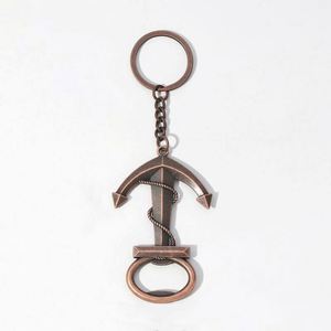 Llavero Retro con Ancla de Barco, Recuerdo para Baby Shower, Adorno, Souvenir, Abrebotellas, Regalo de Boda - Product Image 1