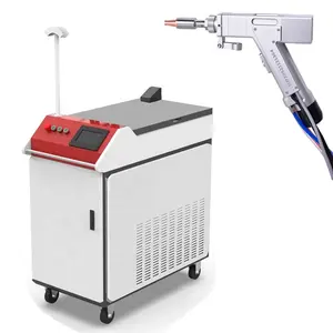 Khuyến mại giá 3 trong 1 xách tay máy hàn laser trên cắt Kim loại Hàn làm sạch chức năng