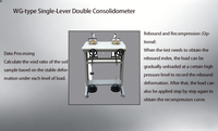 Triplex High Pressure Consolidation Machines for Testing Soil Soil High Pressure Triplex Consolidation Testing
