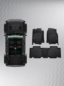 Double Layer <b>Car</b> Accessories Interior <b>Decorations</b> PVC 5d Auto Mats - Product Image 3