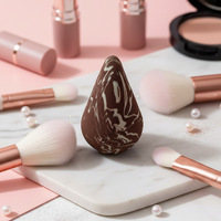 Éponge de maquillage super douce, grande taille, multicolores, sans poudre, utilisable à sec ou humide, forme irrégulière, super grande, Ganzhou